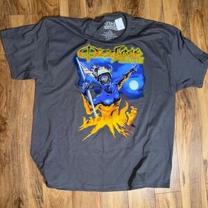 Ozzy Osbourne Ozzfest 2003 Tour Graphic T-Shirt Mens XXL Gray Charcoal modern